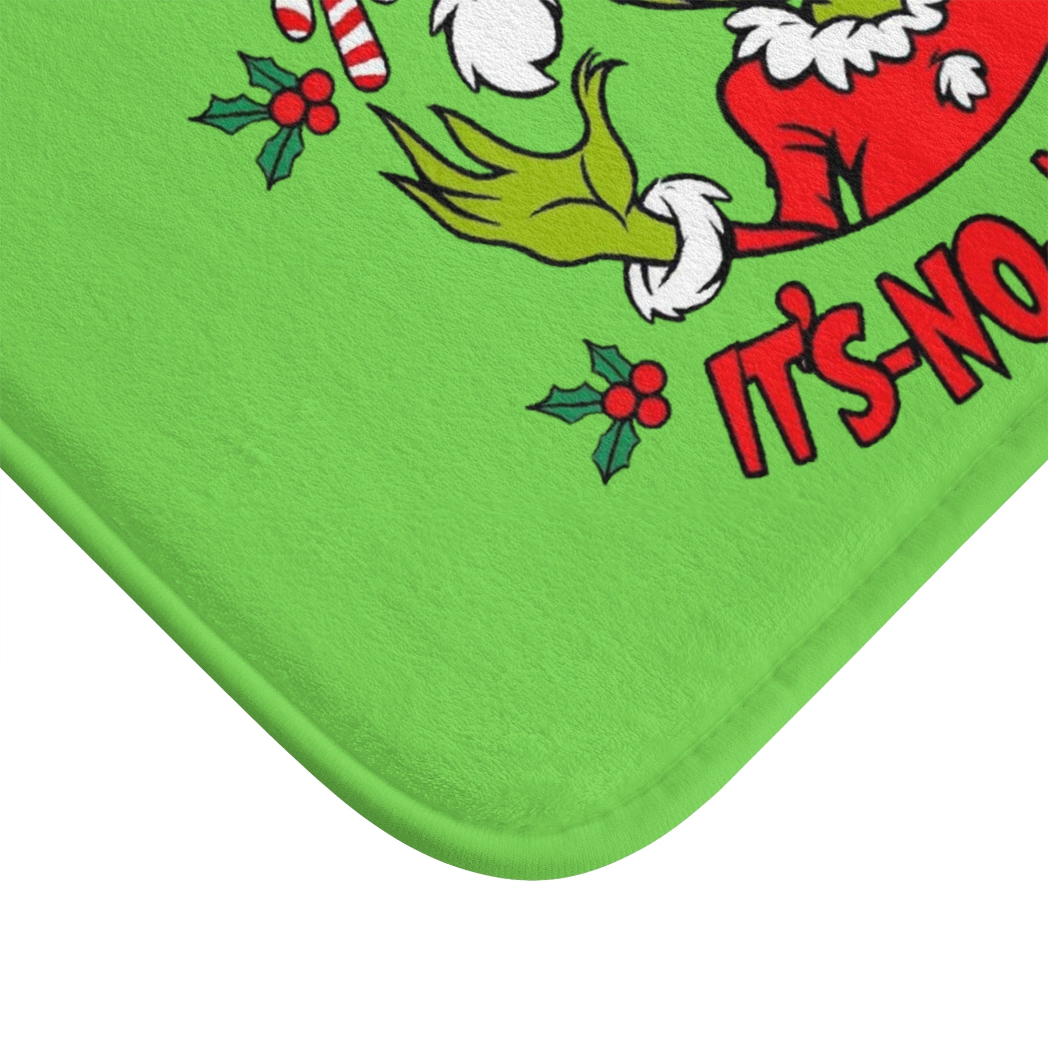 Grinch 'It's Not Ho-Ho-Ho, It's No-No-No' Christmas Bath Mat